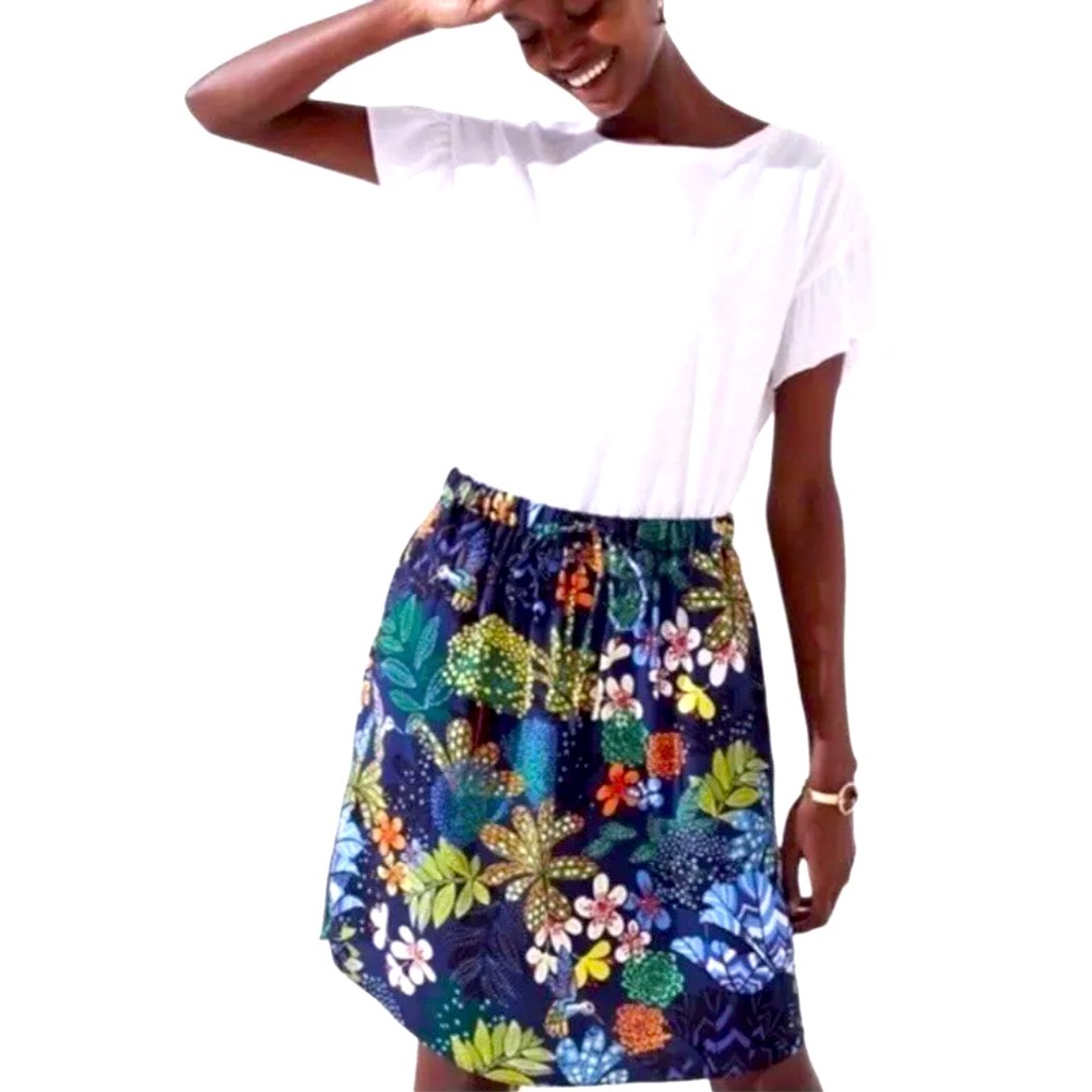 Ann Taylor LOFT Tropical Floral Skirt
Size: XXSP (Petite) | $30